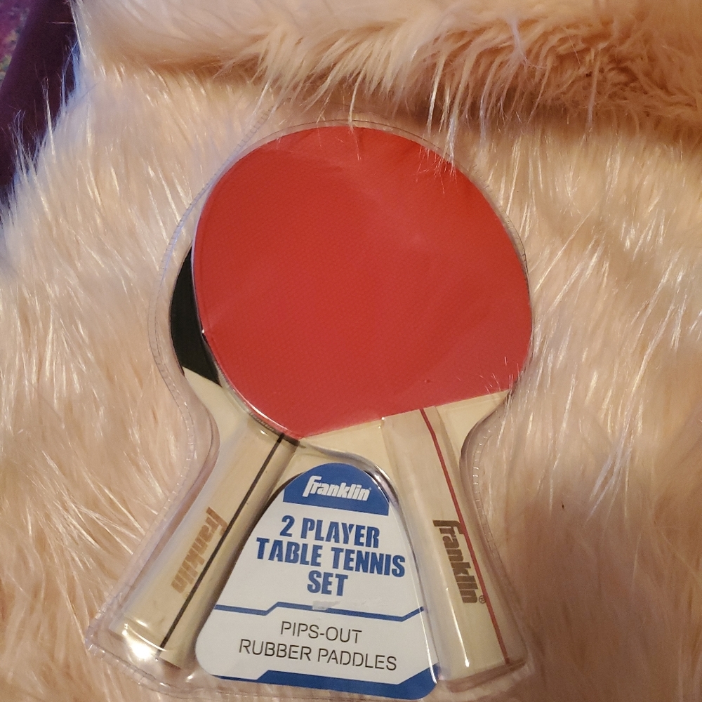Franklin Sports 2 Player Table Tennis Ping Pong Pa
